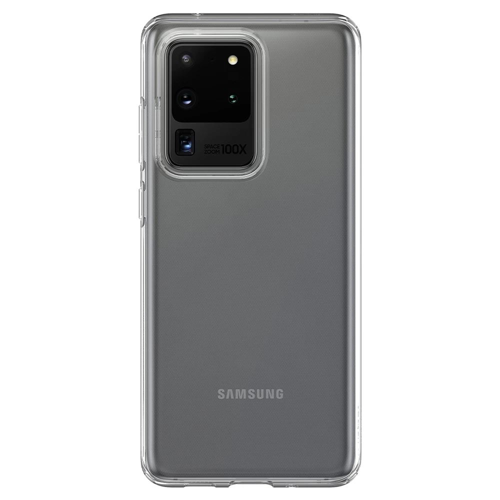 Spigen Liquid Crystal Samsung Galaxy S20 Ultra hátlaptok átlátszó (ACS00709) (ACS00709)