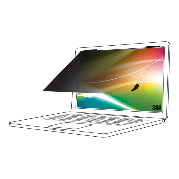 3M BPNDE005 antirefleks skærm Rammeløst display privatlivsfilter 33 cm (13")