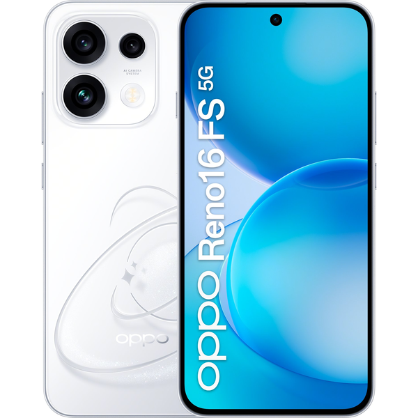 OPPO Reno16 FS 5G 16,7 cm (6.57") Doppia SIM Android 16.0 USB tipo-C Bianco