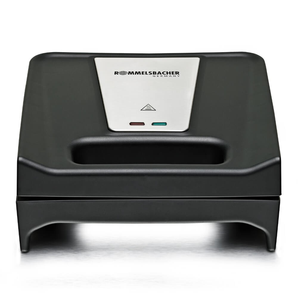 Rommelsbacher SWG 700 Max 3 az 1-ben Multifunkcionális Szendvics- és Grillsütő - Fekete/Fehér (SWG 700)