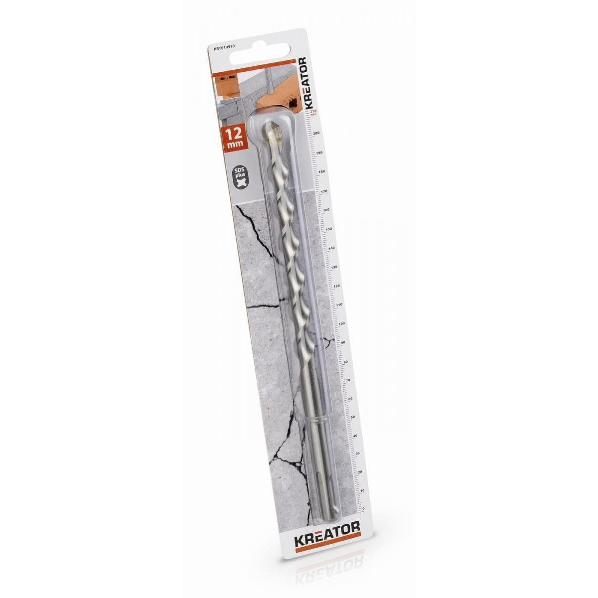 KREATOR KRT010910 SDS Plus beton, 12×210 mm (KRT010910)