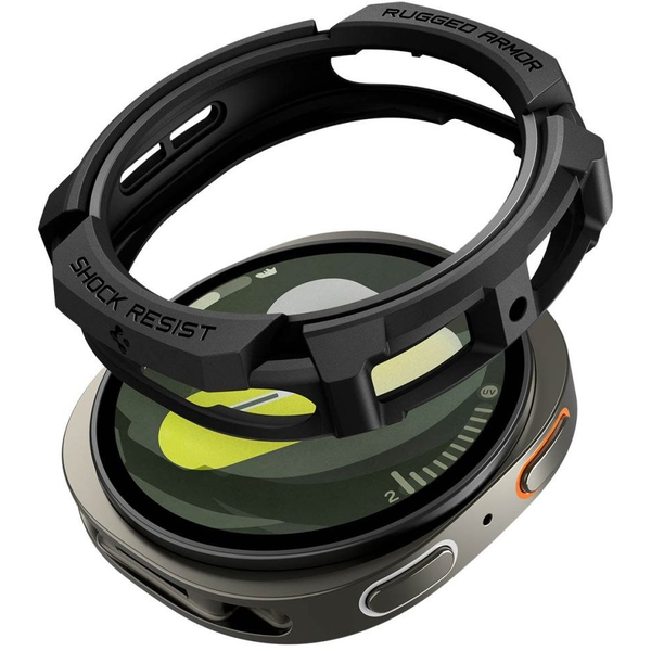 Pouzdro Pouzdro Spigen Rugged Armor pro Galaxy Watch 8 40 mm Černé