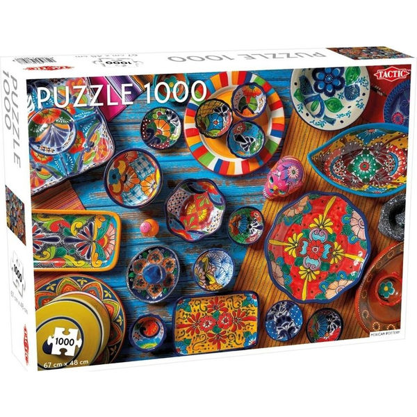 Tactic Lover's Special: Mexican Pottery - 1000 pcs Puslespil 1000 stk Kunst