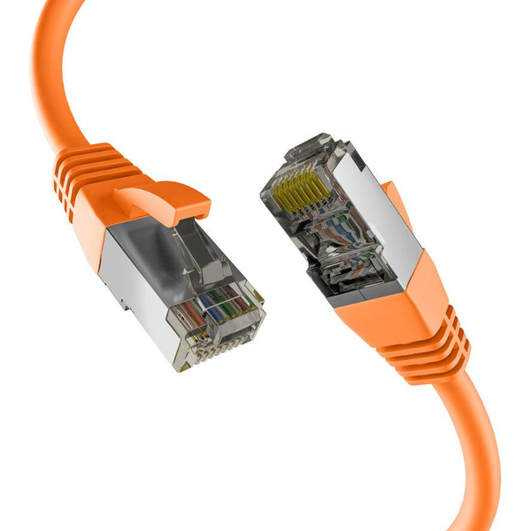 EFB CAT8.1 ORANGE 0.25m RJ45 PATCHKABEL S/FTP PIMF