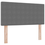 Tăblie Design Simplu Gri deschis 100 cm Textil CORDUROY
