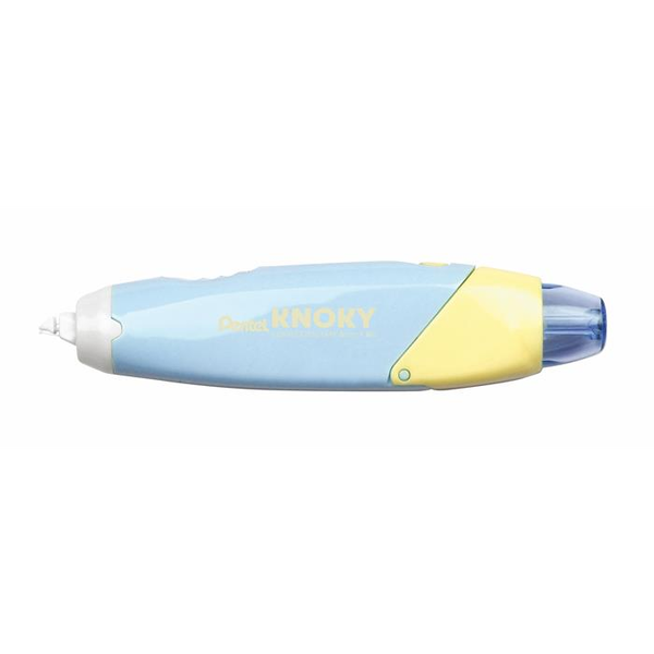 Pentel Knoky Hibajavító roller 5mm x 6m - Kék/sárga