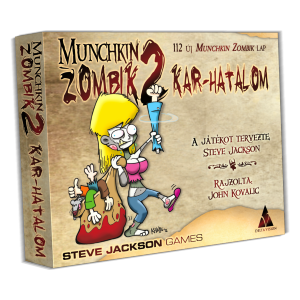 Steve Jackson Games Munchkin Zombik 2 - Kar-hatalom stratégiai játék kiegészítő (DEL34449)