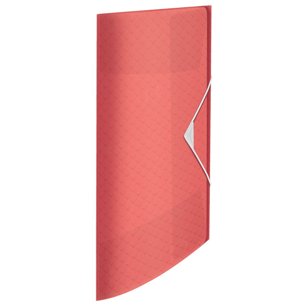 Esselte Colour'Breeze PP gumis mappa korallszínű (628439) (Esselte628439)