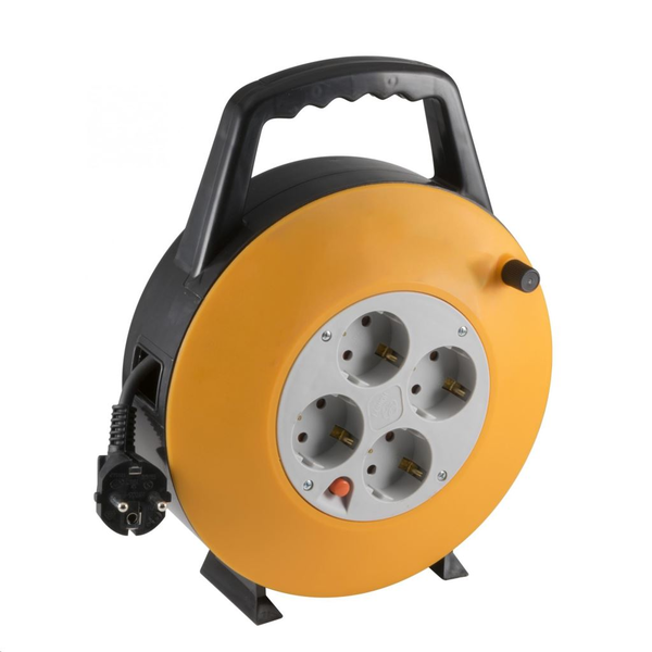 Kabelový buben Home HJR 3-10, 10 m, provedení IP20, plastový držák