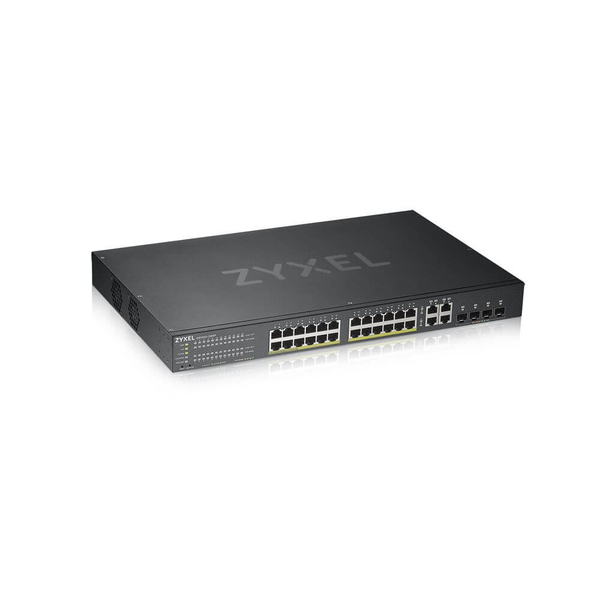 Zyxel GS1920-24HPV2 Administreret Gigabit Ethernet (10/100/1000) Strøm over Ethernet (PoE) Sort