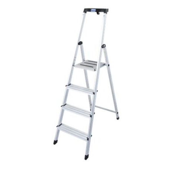 Krause Safety 126320 4 lépcsőfokos alumínium állólétra