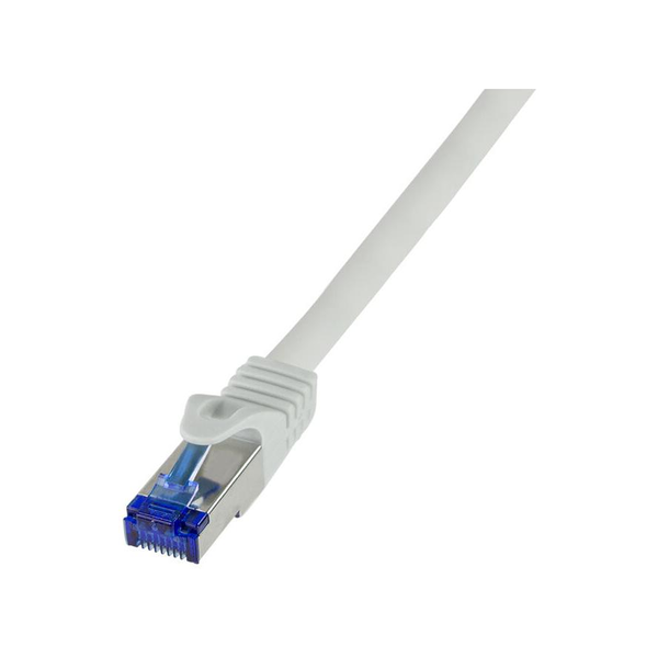 LogiLink C6A142S cavo di rete Grigio 50 m Cat6a S/FTP (S-STP) Rotondo