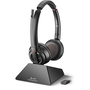 POLY 8220 UC Слушалки Безжичен Лента за глава Офис/Център за обаждания Черен