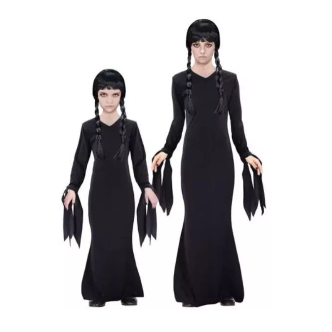 Widmann : Dark lány jelmez - 158 cm (60608)