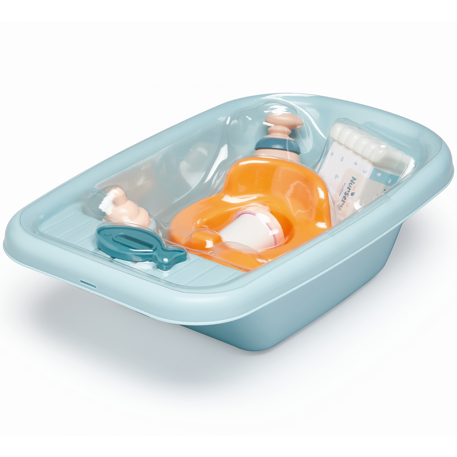 Écoiffier 8 darabos Babafürdető szett - Kék (7600000787)