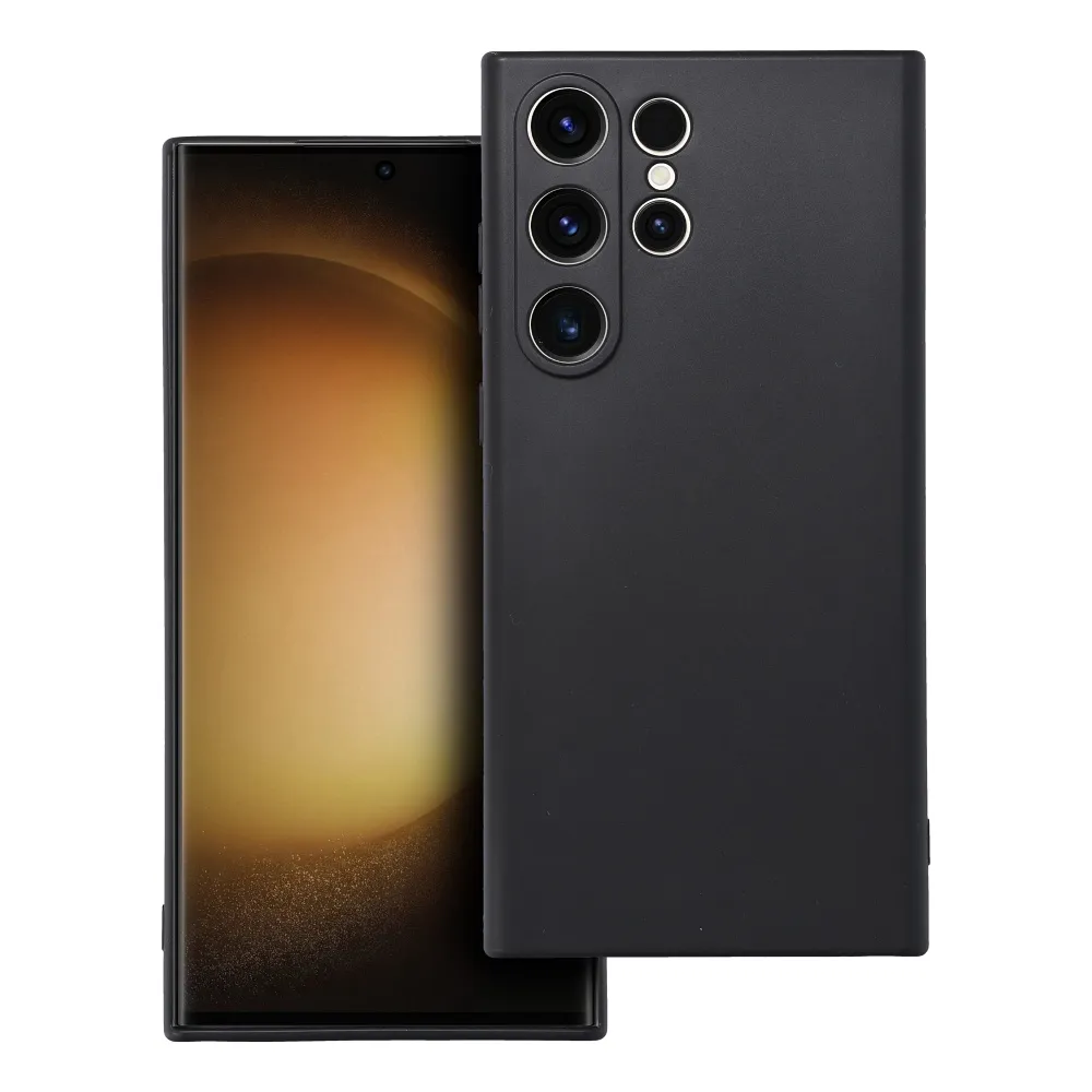 Forcell Soft Samsung Galaxy S23 Ultra Tok - Fekete