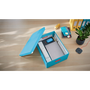 Leitz Click & Store Кутия за съхранение Правоъгълен Фазер, Полипропилен (PP) Син