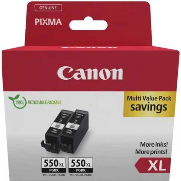 Canon 6431B010 cartuccia d'inchiostro 2 pz Originale Nero
