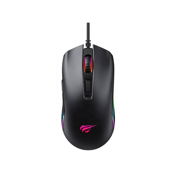 Havit MS1010 RGB Gaming Egér 1200-3600 DPI Fekete