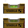 Stabila 196-2 LED 17392 Könnyűfém vízmérték 60 cm 0.50 mm/m
