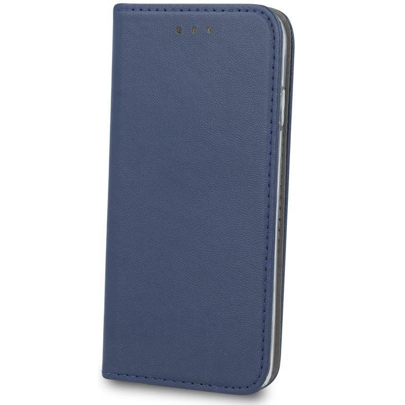 Apple iPhone 13 Pro, Oldalra nyíló tok, stand, Magnet Book, sötétkék (107497)