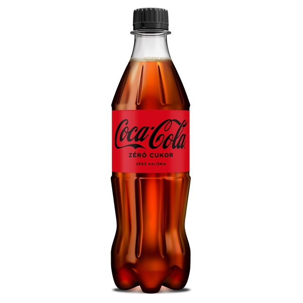 Coca-Cola Zero 0,5l DRS egyutas visszaváltási díjas PET palackos üdítőital (1307304)