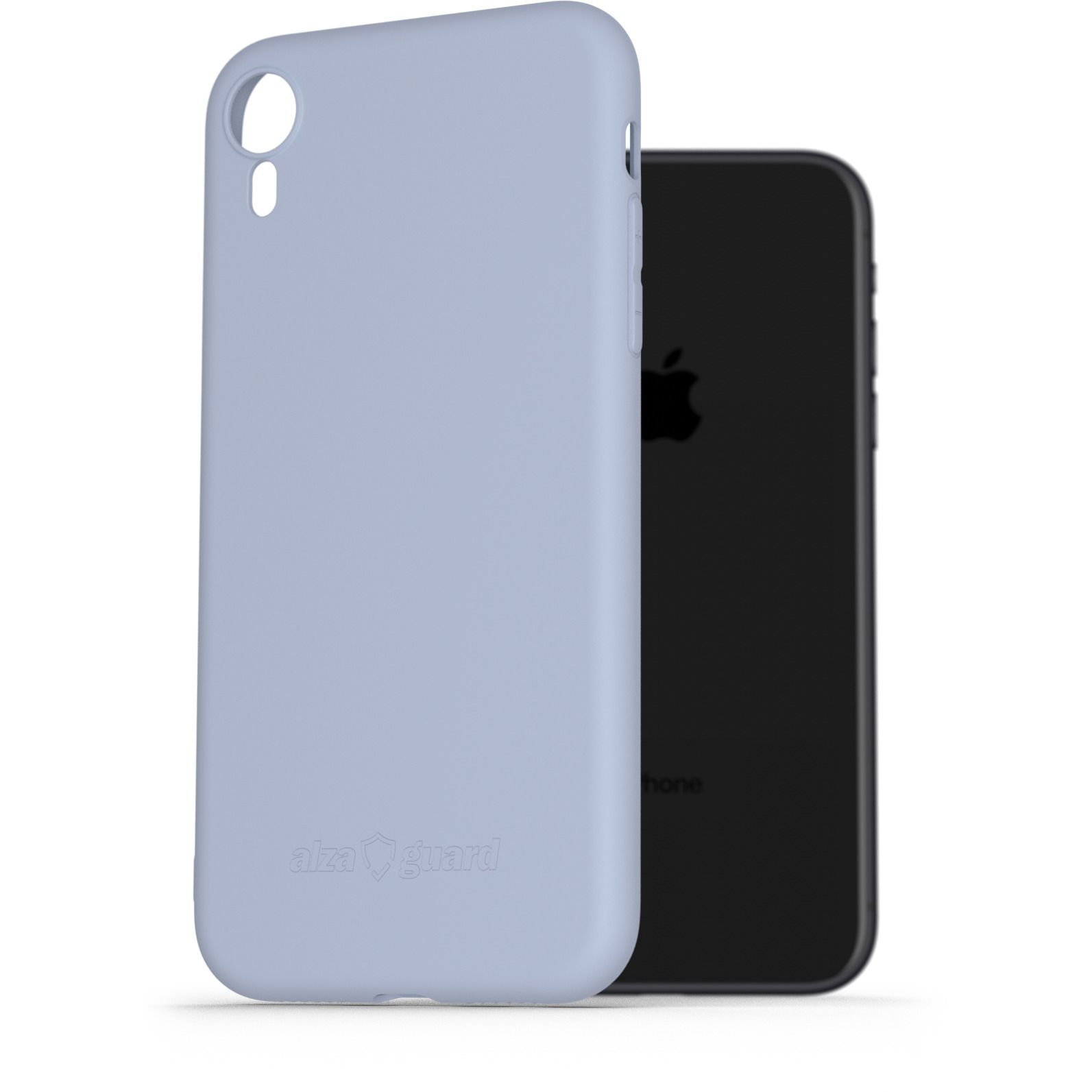 AlzaGuard Matte iPhone XR világoskék TPU tok (AGD-PCT50L)