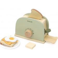 Viga PolarB Wooden Toaster Set Green + Accessories