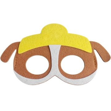 Godan Mancs őrjárat: Rubble filcmaszk (YH-MFBK) (YH-MFBK)