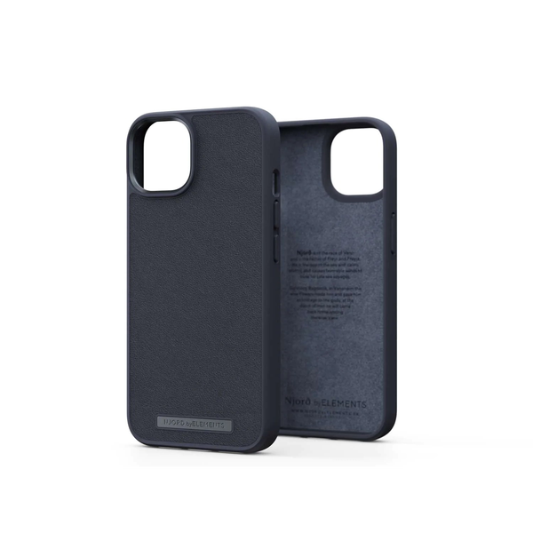 Njord byELEMENTS Genuine Leather carcasă pentru telefon mobil 15,5 cm (6.1") Copertă Negru