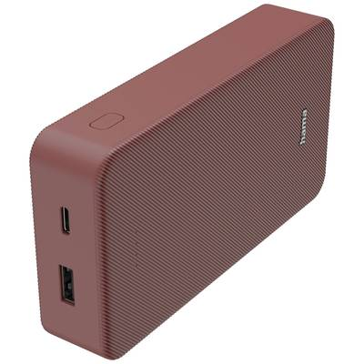Powerbanka HAMA Color 20 20000 mAh Červená (00201717)