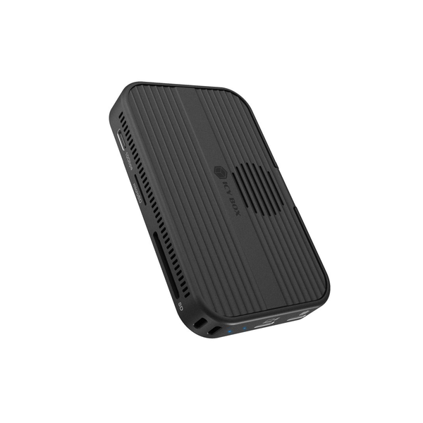 Raidsonic IcyBox IB-DK4071M-CU31 7-in-1 DockingStation with magnetic M.2 NVMe and SATA SSD enclosure and built-in cooling fan
