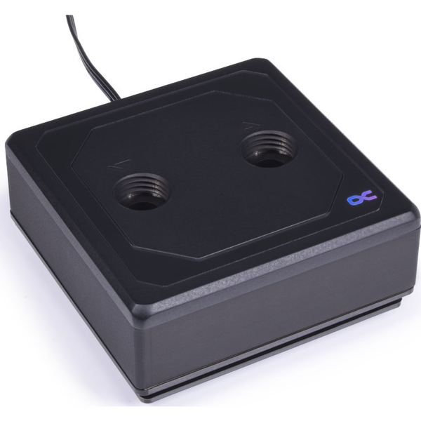 Alphacool Ice Block XPX Aurora Edge CPU воден блок, черен, цифров RGB