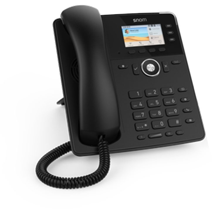 Snom D717 VoIP Telefon - Fekete (4397)