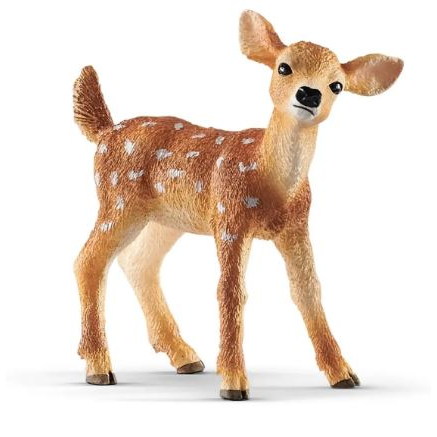 Schleich fehérfarkú szarvasborjú figura (14820)