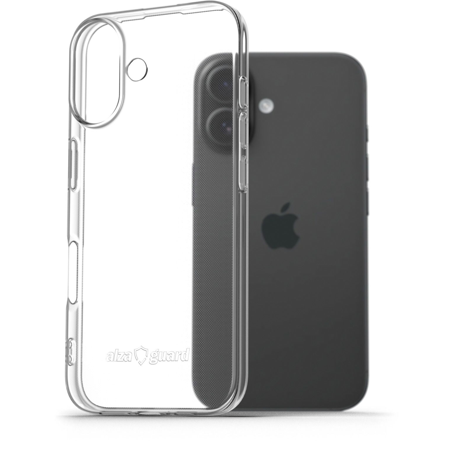 AlzaGuard Crystal Clear TPU Case iPhone 16 tok (AGD-PCT411Z)