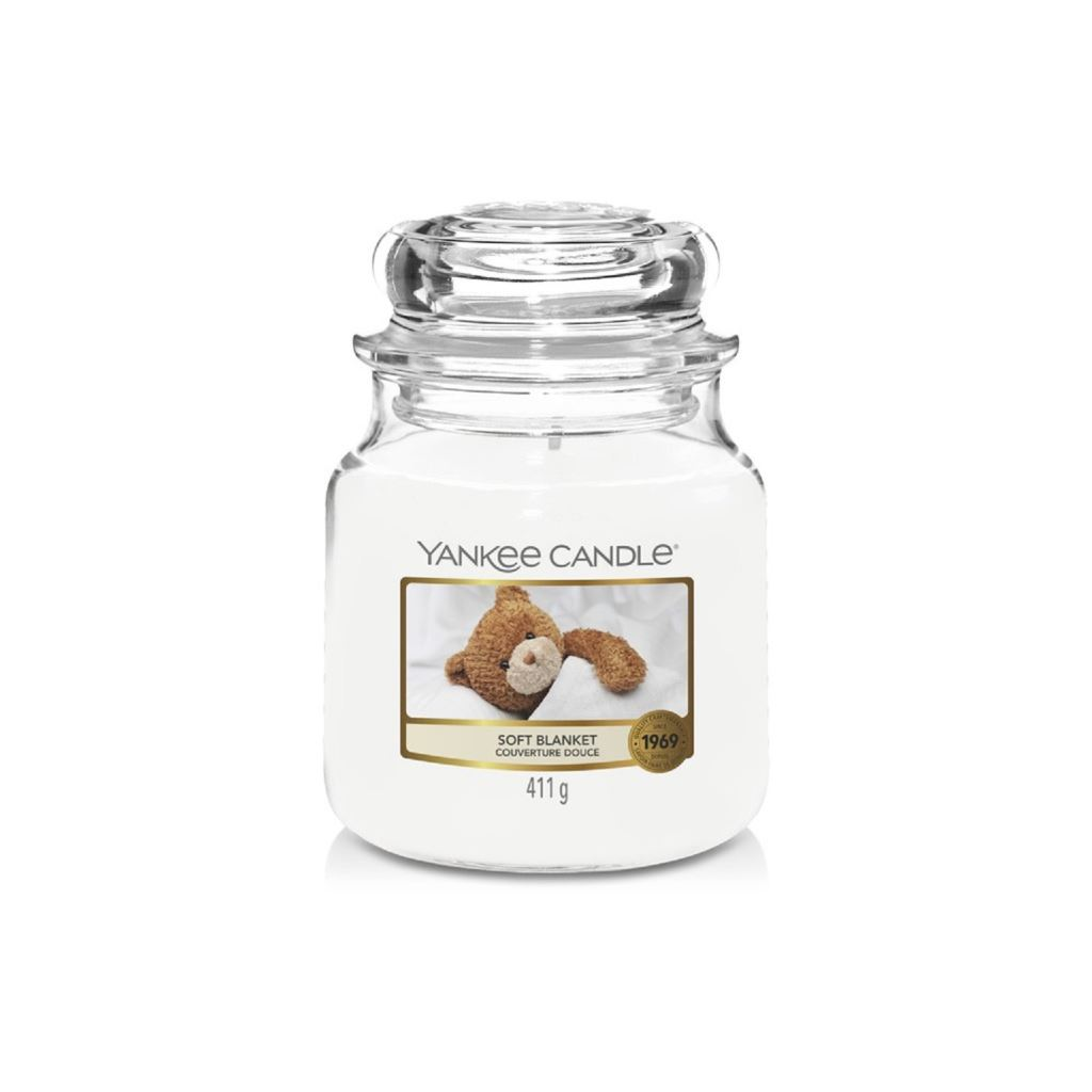 Yankee Candle Soft Blanket Classic közepes gyertya (19926) (19926)