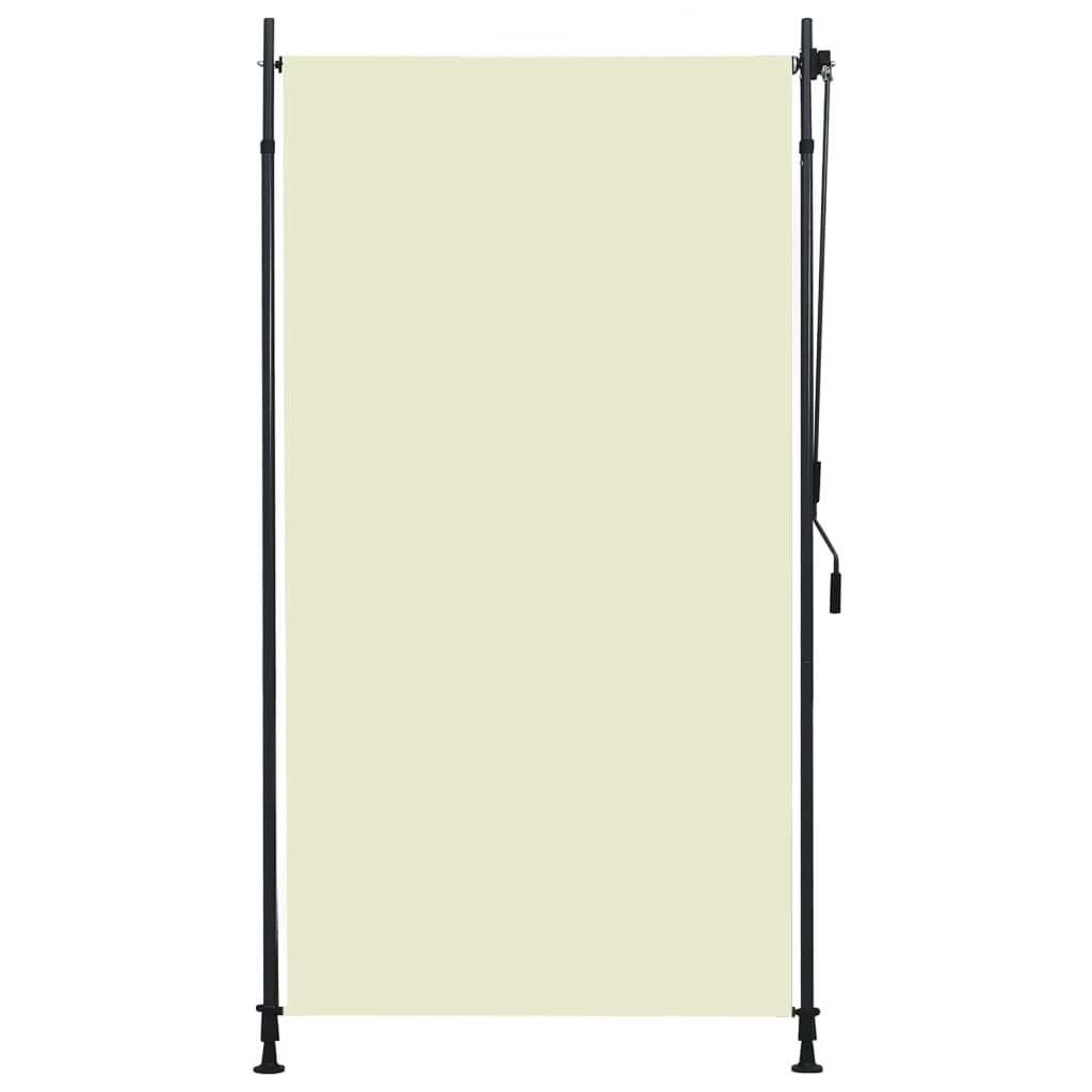 krémszínű kültéri roló 120 x 270 cm (145940)