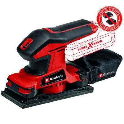Einhell TE-OS 18/187 Li Solo rezgőcsiszoló - akkumulátor és töltő nélkül (4460725) (e4460725)