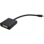 Value Mini DisplayPort / DVI Átalakító kábel Mini DisplayPort dugó, DVI-D 24+1 pólusú Aljzat 0.15 m Fekete 12.99.3128 DisplayPort kábel