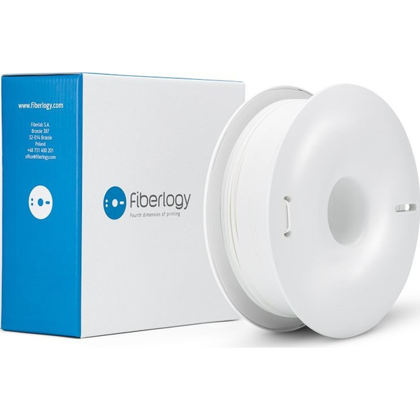 Fiberlogy Filament Impact PLA White 1,75 mm 0,85 kg