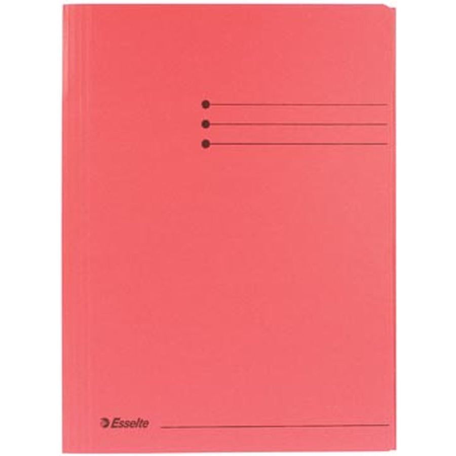 Esselte A4 Pólyás dosszié - Piros (1033315)