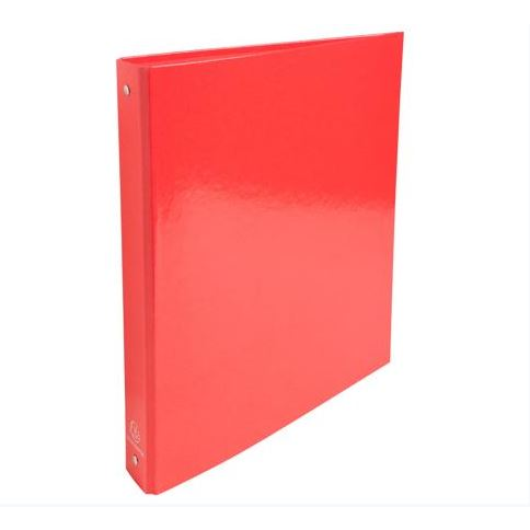 Exacompta Iderama 4 gyűrűs gyűrűskönyv, 40mm gerincvastagság, A4 piros (519295E) (519295E)