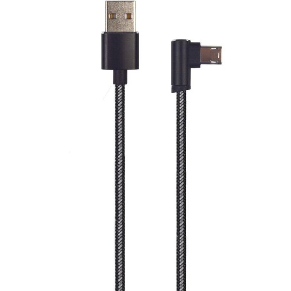 2GO USB Lade-/Datenkabel "Deluxe" für Micro-USB 1m sw