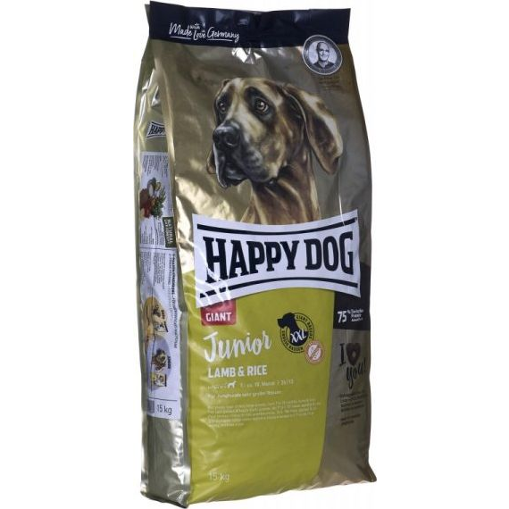 Happy Dog Junior Giant Jagnięcina & ryż, 15 kg