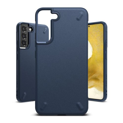 Калъф Ringke Onyx Durable TPU, за Samsung Galaxy S22 + (S22 Plus), морско син