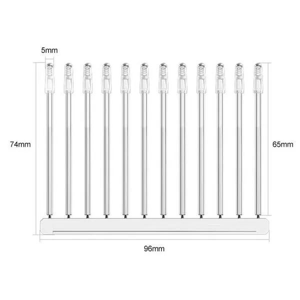 Relife fényképezőgép objektív tisztító pálcika erős pálcika poreltávolító pálcika tisztító eszköz 48db