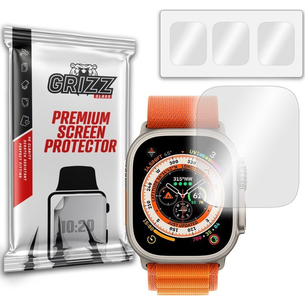  GrizzGlass Folia hydrożelowa Grizz Apple Watch Ultra
