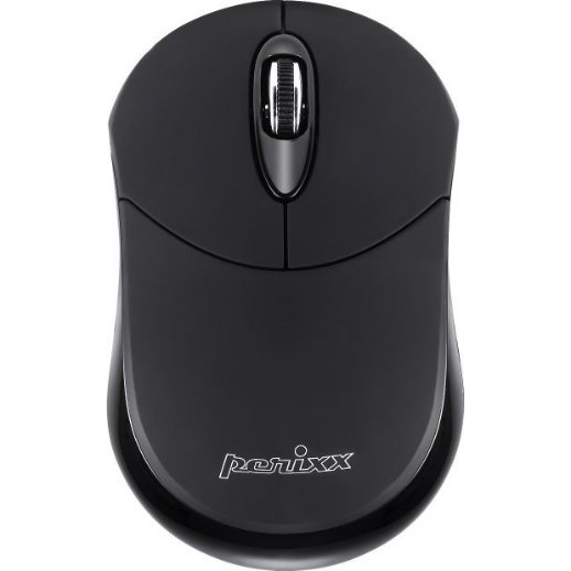 Perixx PERIMICE-802 Bluetooth Optikai Egér Fekete 1000 DPI