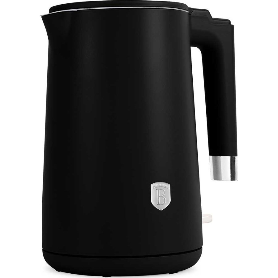 BerlingerHaus BH/9589 Matte Black Collection Elektromos Vízforraló - 1,7 L, 1800 W, Hőfok Kijelzővel Ellátott (BH-9589)